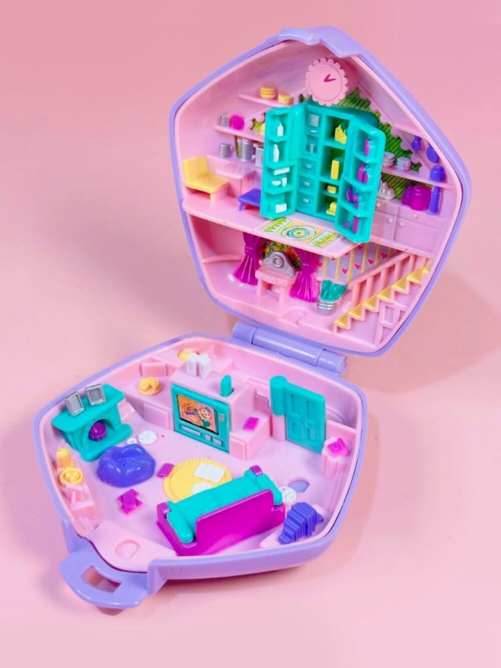 Vintage 1990 Polly Pocket Slumber Party